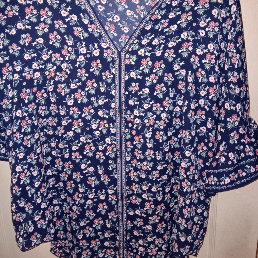 Max studio xl boho, tie shirt